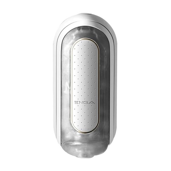 Вибромастурбатор Tenga Flip Zero Electronic Vibration White, изменяемая интенсивность, раскладной SO2010 фото