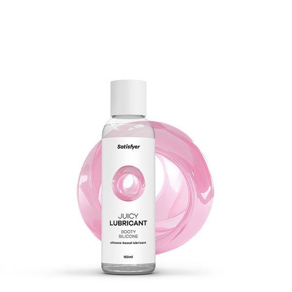 Анальная смазка на силиконовой основе Satisfyer Juicy Lubricant Booty Silicon silicone based 150 мл SX2730 фото