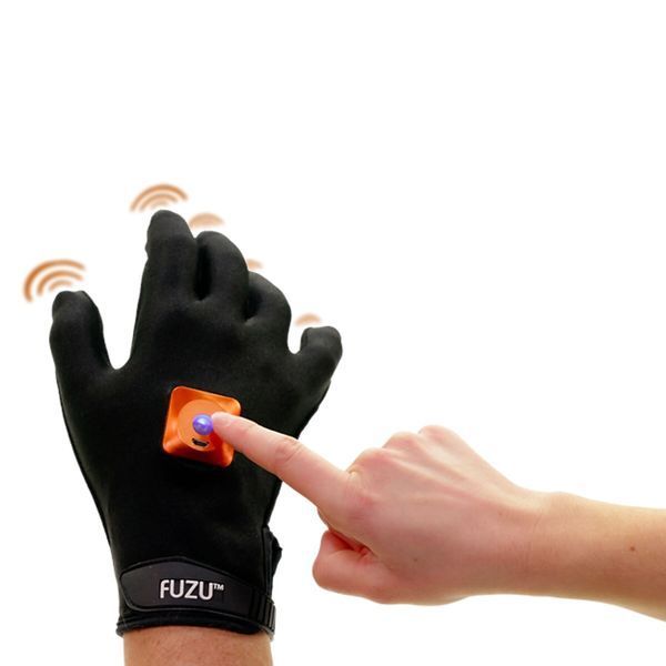 Виброперчатка (правая) FUZU Gloves Vibrating Massage Right Hand, 11 режимов SX2739 фото
