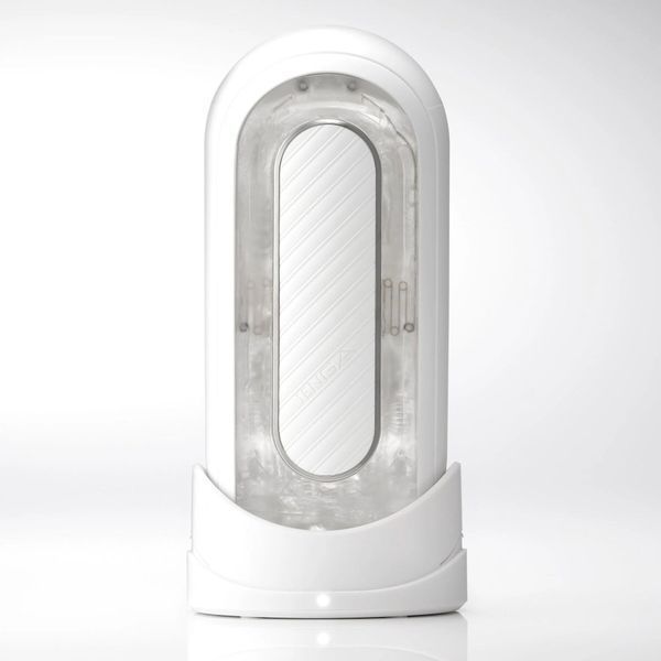Tenga Flip Zero Gravity Electronic Vibration Masturbator White