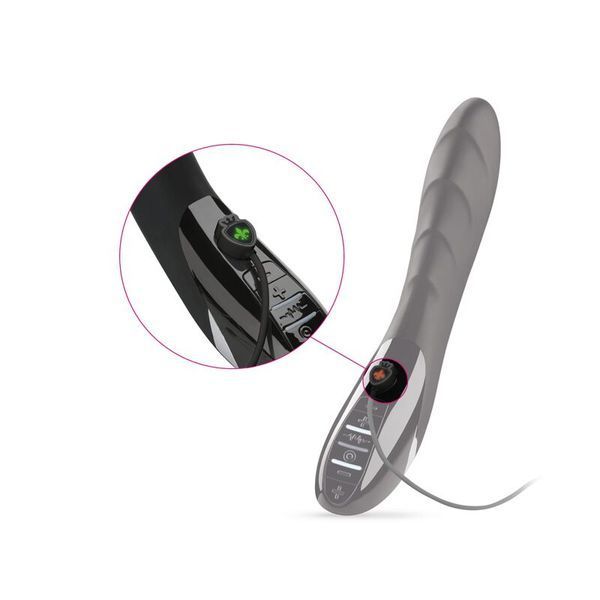 Mystim Sizzling Simon eStim Black Electro-Stimulation Vibrator