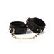 Наручники Liebe Seele Boudoir Amor Wrist Cuffs Black, соединительная цепочка на карабинах SX1669 фото 1