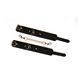 Наручники Liebe Seele Boudoir Amor Wrist Cuffs Black, соединительная цепочка на карабинах SX1669 фото 4
