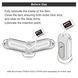 Tenga Flip Zero Gravity Electronic Vibration Masturbator White