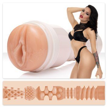 Fleshlight Girls: Kissa Sins Masturbator - Insatiable, with a vaginal mold, very gentle