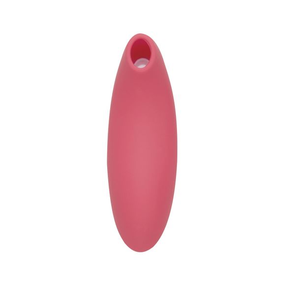 Vacuum smart stimulator for couples Melt by We-Vibe Coral, designed for use during penetrative sex