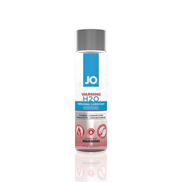 System JO H2O WARMING water-based warming lubricant (120 ml) with peppermint extract