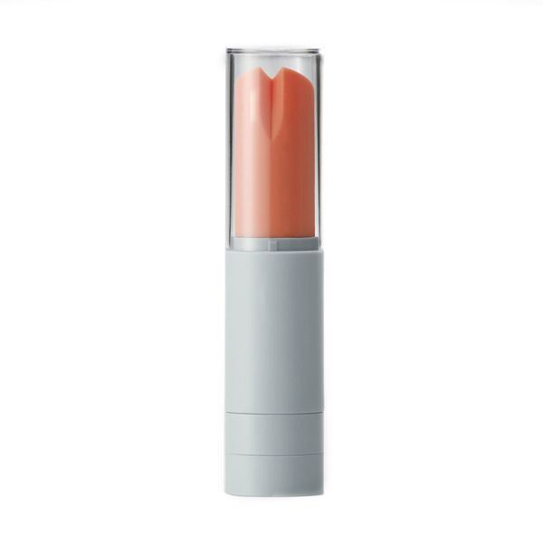 Lipstick vibrator IROHA STICK Grey, smooth power increase