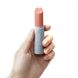 Lipstick vibrator IROHA STICK Grey, smooth power increase