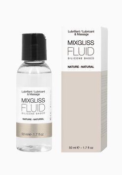 Лубрикант на силіконовій основі MixGliss FLUID NATURE (50 мл) без запаху SO1350 фото