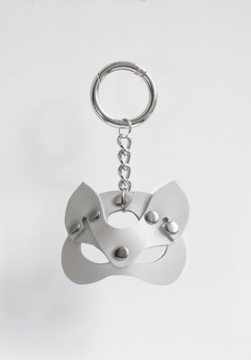 White Cat keychain