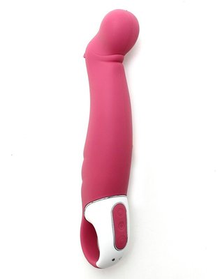 Satisfyer Vibes Petting Hippo Powerful Vibrator with flexible shaft, molded silicone, 12 vibration modes