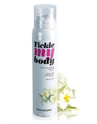 Love To Love TICKLE MY BODY Monoi Massage Foam (150ml), moisturizing