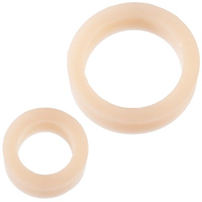 Erection ring set Doc Johnson Platinum Premium Silicone - The C-Rings - White