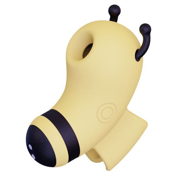 KISSTOY Beebe Yellow Microcurrent Vacuum Stimulator for Finger