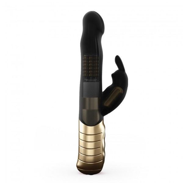 Rabbit vibrator Dorcel Baby Rabbit Gold 2.0 with pearl massage and rotating head