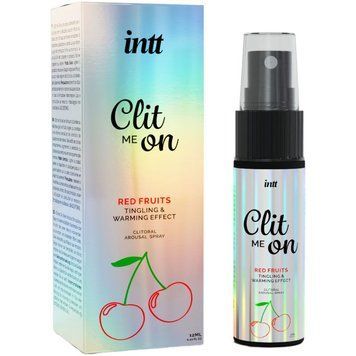 Intt Clit Me On Red Fruits Warming Effect 12ml Clitoral Arousal Spray