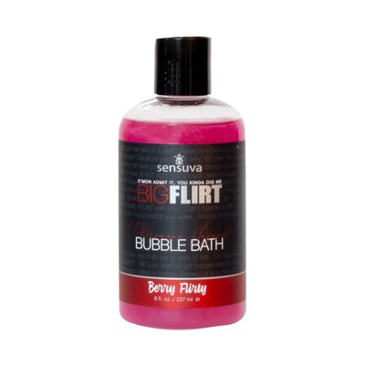 Sensuva Big Flirt Pheromone Bubble Bath - Berry Flirty (237 ml)