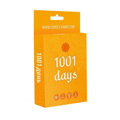 "1001 Days" Erotic Game for Couples (UA, ENG, RU).