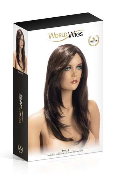 Перука World Wigs OLIVIA LONG CHESTNUT SO4683 фото