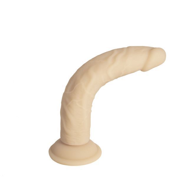 Naked Addiction 9&Prime; Silicone Dual Density Bendable Dildo Vanilla, Bullet Vibrator as a Gift