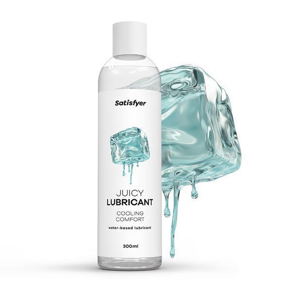 Лубрикант на водній основі Satisfyer Juicy Lubricant Cooling Comfort water based 300 мл SX2714 фото