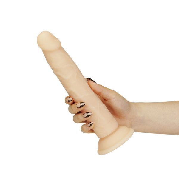 Naked Addiction 9&Prime; Silicone Dual Density Bendable Dildo Vanilla, Bullet Vibrator as a Gift