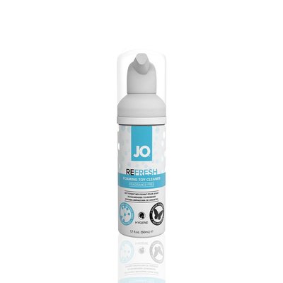 System JO REFRESH Toy Cleansing Foam (50ml) Disinfecting, Deep Penetrating