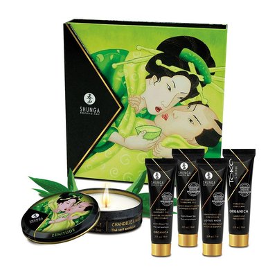 Shunga GEISHAS SECRETS ORGANICA Exotic Green Tea Gift Set: for a luxurious night together