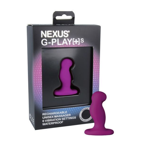 Nexus G-Play Plus S Purple Prostate Massager, Max. 2.3cm, Rechargeable, Фиолетовый