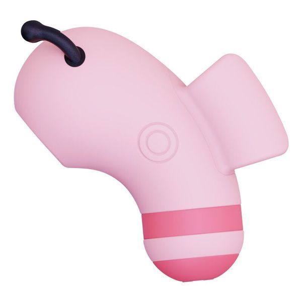 KISSTOY Beebe Pink Microcurrent Vacuum Stimulator for Finger