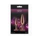 Набір анальних пробок NS Novelties Rear Assets - Tapered Trainer Kit - Rose Gold - Pink SX4385 фото 4