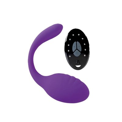 Egg vibrator with clitoral stimulator Adrien Lastic Smart Dream II with LRS remote control, wearable