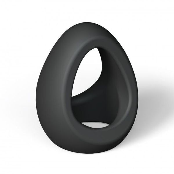 Ерекційне кільце подвійне Love To Love FLUX RING - BLACK ONYX SO5087 фото