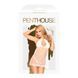 Penthouse Accessible 60s Chemise and Panty Set - Libido Boost White L/XL, White