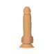 ADDICTION Dual Density Silicone Dildo Caramel 8&Prime;, suction cup, diameter 4.3 cm, vibrating bullet