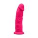 Vibrating dildo SilexD Henry Vibro Pink (MODEL 2 size 7in), dual-layered, diameter 4.4 cm