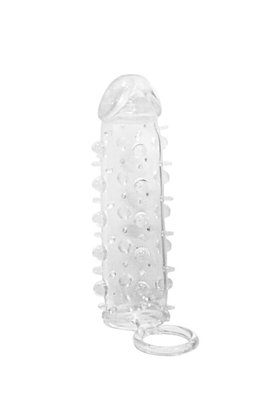 Dorcel Mr. Orgasm Penis Sleeve with scrotum ring, ultra-stimulating relief