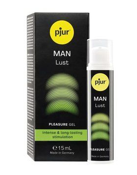 Жидкий вибратор для мужчин pjur MAN Lust, 15 мл, с эффектом мурашек SX3122 фото