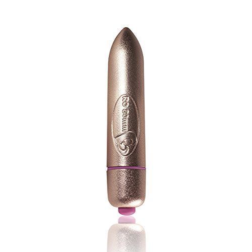 Rocks Off Coloured 7 Speed RO-80mm Precious Golden Passion bullet vibrator