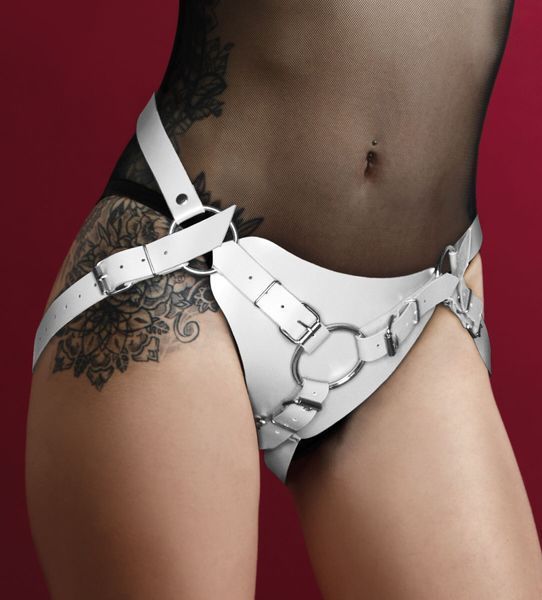 Feral Feelings Strap-on Harness White, Фиолетовый