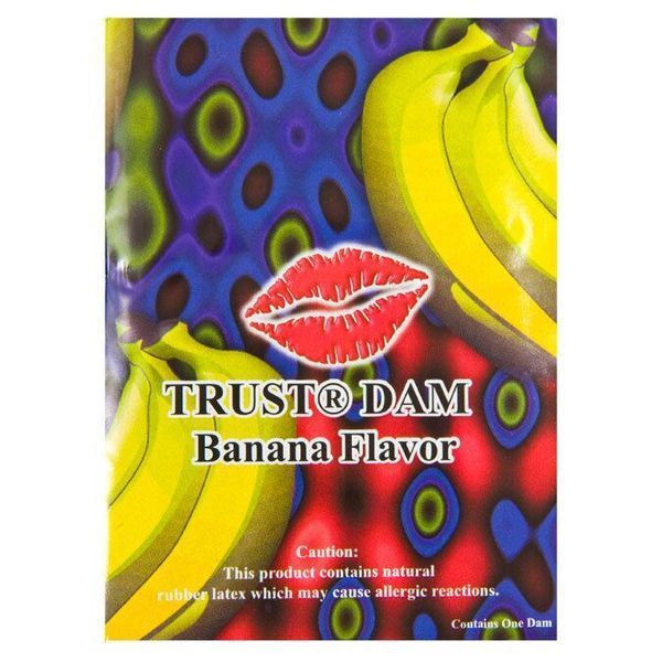 Латексная салфетка Latex Dental Dams Banana 1 шт SX1265 фото