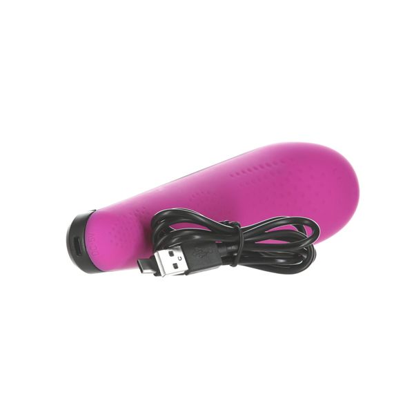 PalmPower Extreme Powerful Vibrator - Pink, 7 modes, flexible head, rechargeable