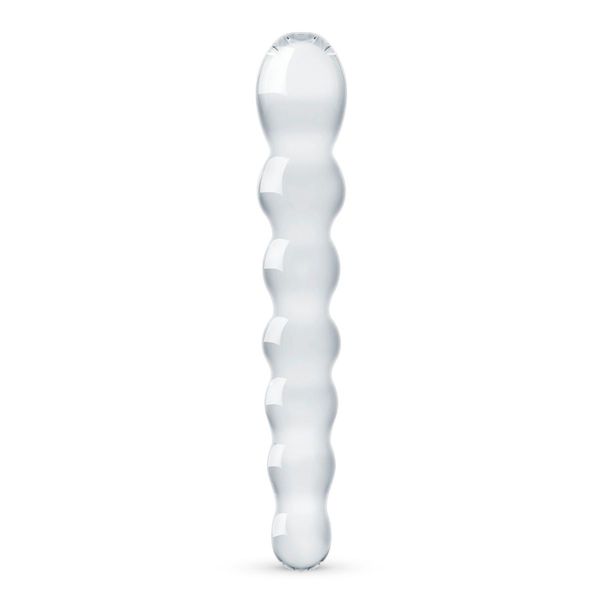 Скляний дилдо у вигляді намистин Gildo Glass Dildo No. 19 SO4419 фото