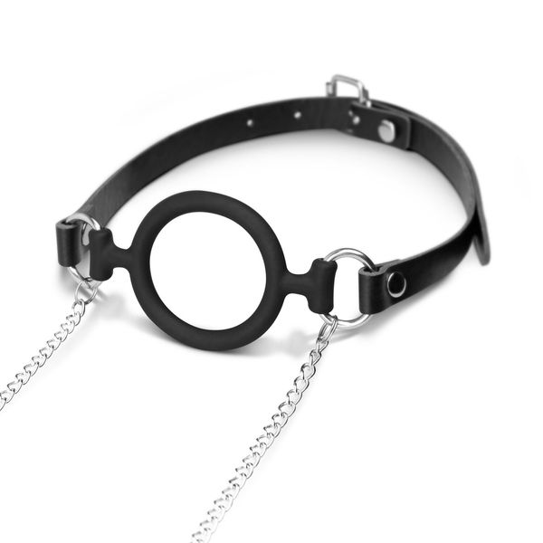 Затискачі з кляпом для сосків Bedroom Fantasies: Nipple Clamps & Silicone Gag Ring SO8819 фото