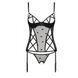 Корсет с подвязками, стринги Passion LOVELIA CORSET L/XL, black SO4765 фото 4