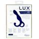 Lux Active LX1 Anal Trainer 5.75&Prime; Prostate Massager, Dark Blue, Vibrating Bullet Included, Blue