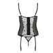 Корсет с подвязками, стринги Passion LOVELIA CORSET L/XL, black SO4765 фото 5
