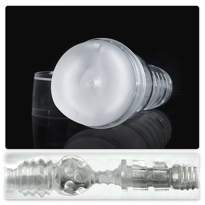 Butt masturbator Fleshlight Ice Butt Crystal semi-transparent case