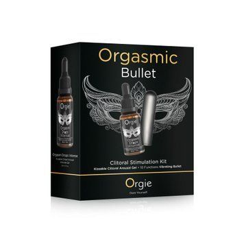 Набір Orgie Orgasmic Bullet: збуджувальні краплі та віброкуля SX3139 фото